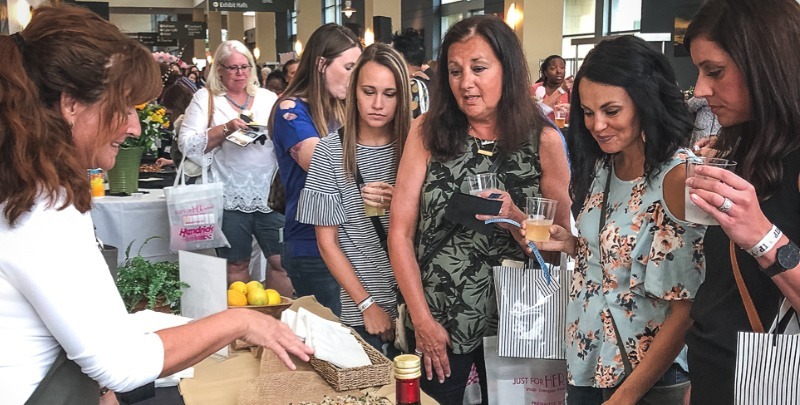 Lauren Lane and Cervasi Products at Just for Her Event in Kansas City June 2018