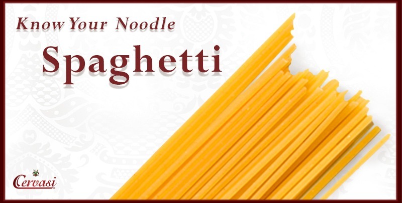 spaghetti_know_your_noodle_cervasi_blog Uncooked spaghetti with caption "know your noodle"
