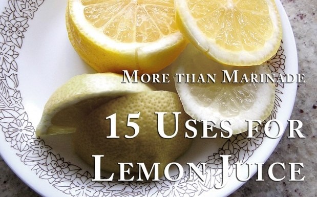 More than Marinade Uses for Cervasi Lemon Juice